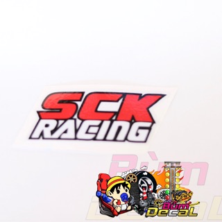 Bộ 4 tem sck racing in thường