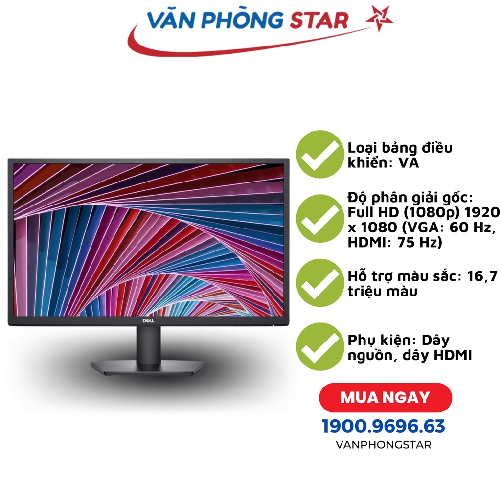 Màn hình Dell SE2422H chính hãng