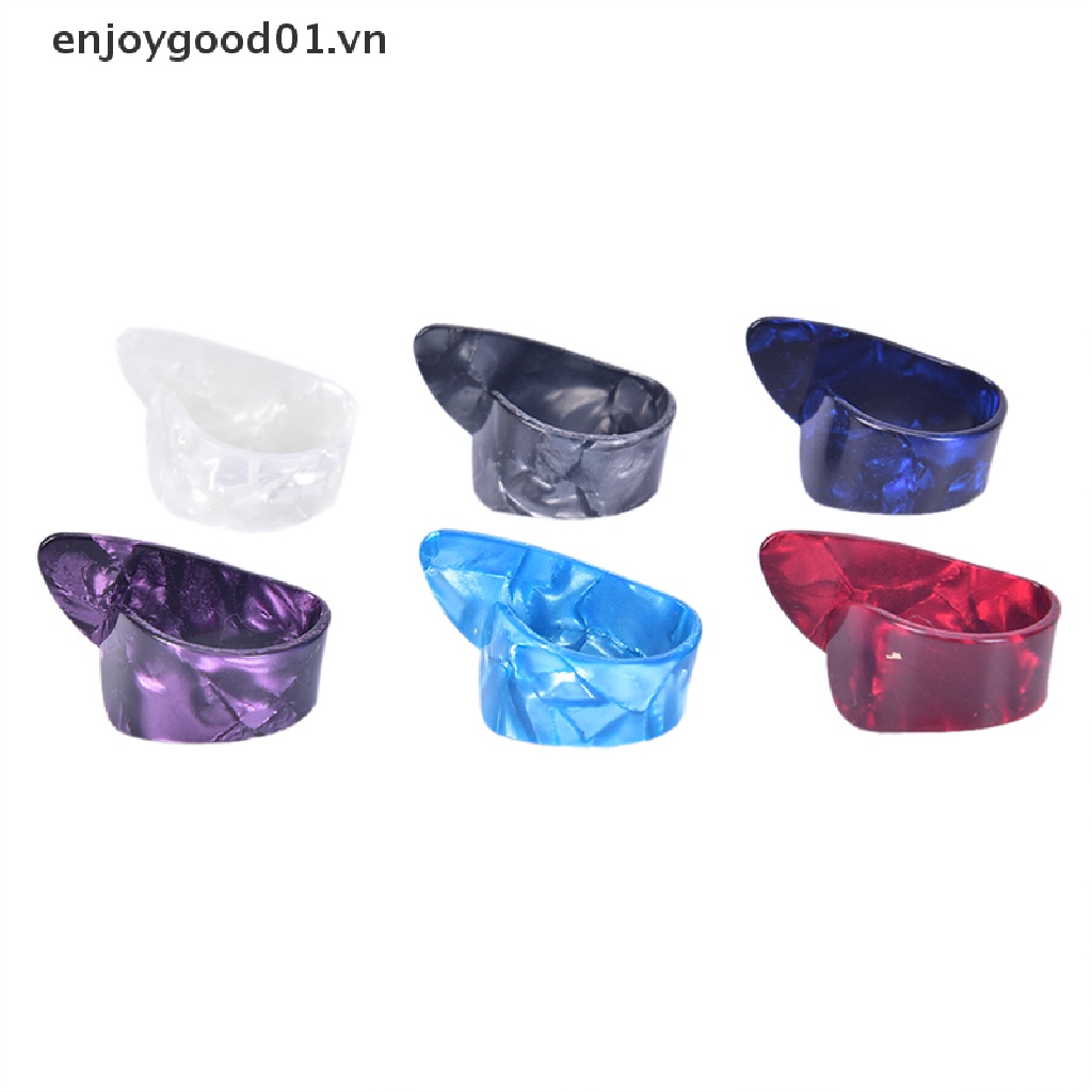 Ngón cái ngón tay cái Guitar Chọn Acoustic Electric Celluloid Mediator Thumbpicks