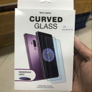 Kính cường lực full keo UV dành cho galaxy note 7/note FE