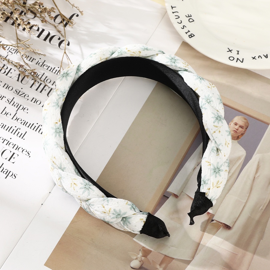 Băng Đô Cài Tóc In Họa Tiết Phong Cách Hàn Quốc Thời Trang Cho Nữ