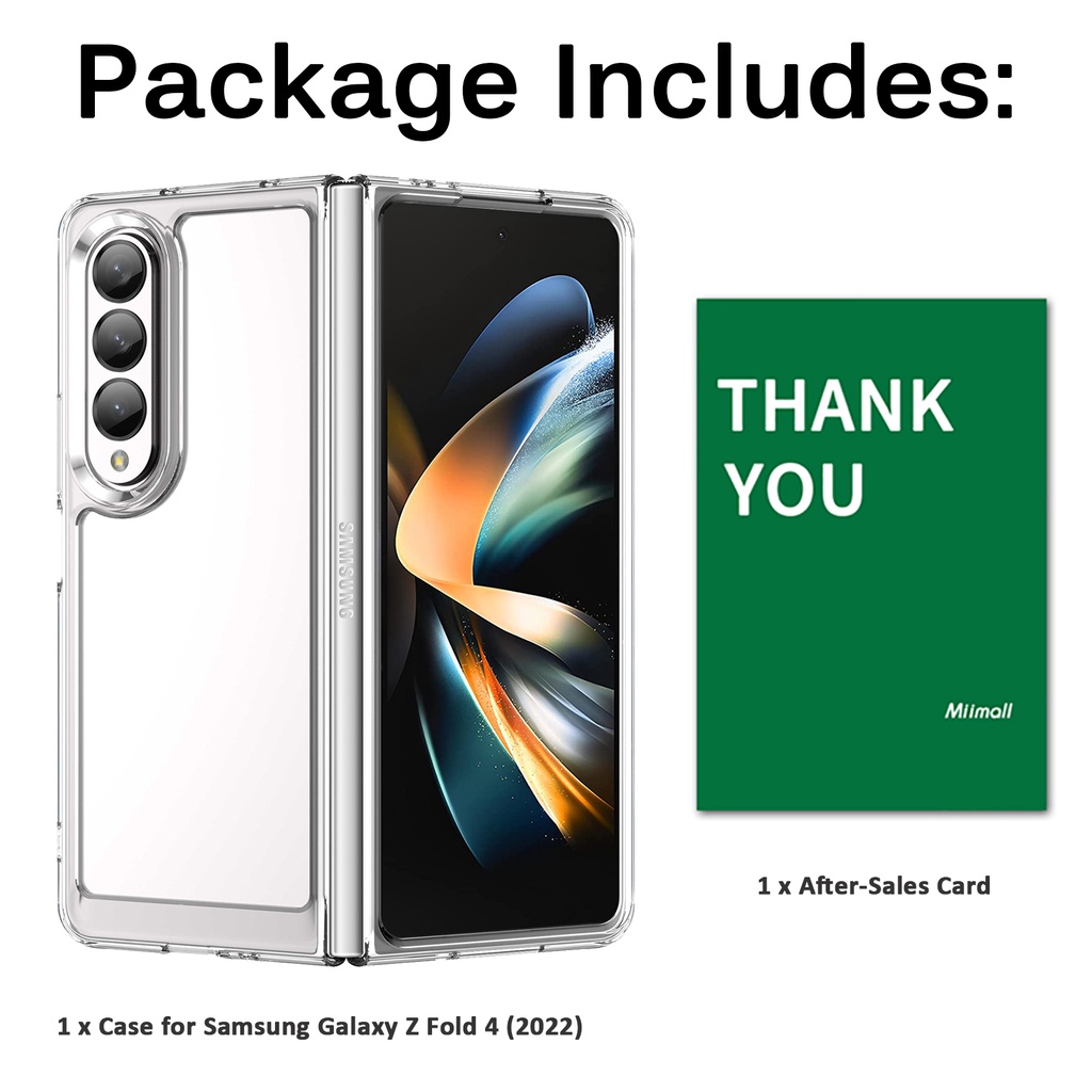 Ốp Điện Thoại TPU Mềm Trong Suốt Chống Sốc Cho Samsung Galaxy Z Fold 4 Fold 4 Z Fold4 Samusung