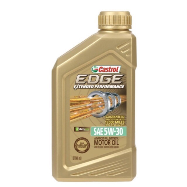 NHỚT TỔNG HỢP CAO CẤP CASTROL EDGE 5W-30 NHẬP KHẨU