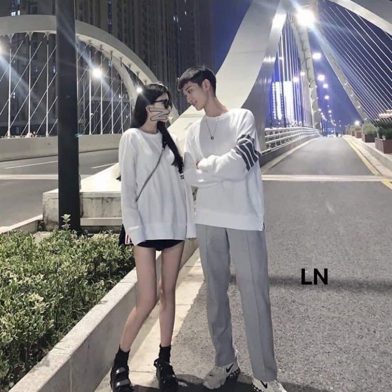 Áo nỉ Swt viền tay TH6