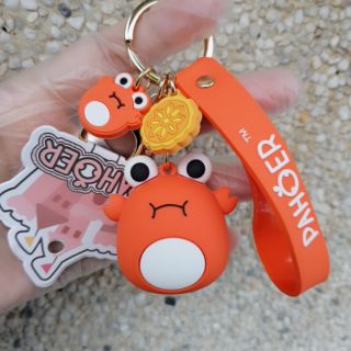 Móc Khóa hình con cua Pahoer quà tặng dễ thương