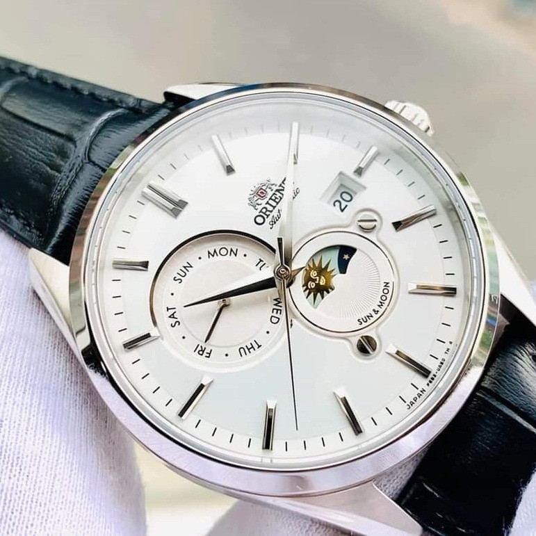 ĐỒNG HỒ NAM ORIENT SUN & MOON GENERATION 5 RA-AK0305S00C CHÍNH HÃNG