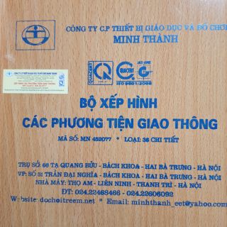 Bộ xếp hình phương tiện giao thông