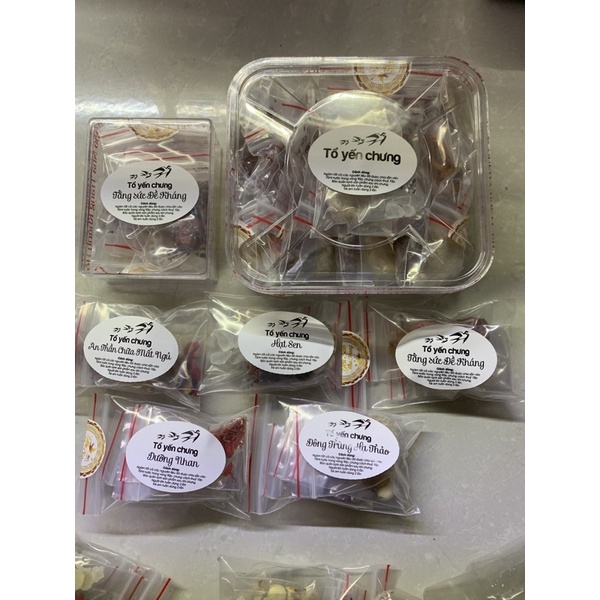 10 set yến baby- 10 set yến chia sẵn tặng kèm 2 hủ thuỷ tinh chưng yến | BigBuy360 - bigbuy360.vn