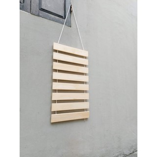 Kệ Gỗ Treo Tường Để Cây Cảnh, Kệ Treo Chậu Cây Trang Trí Ban Công