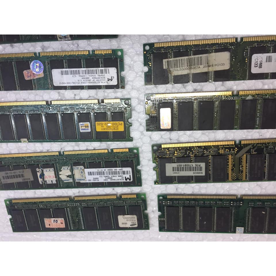 Ram SDRam Máy tính 64Mb PC 100 PC 133