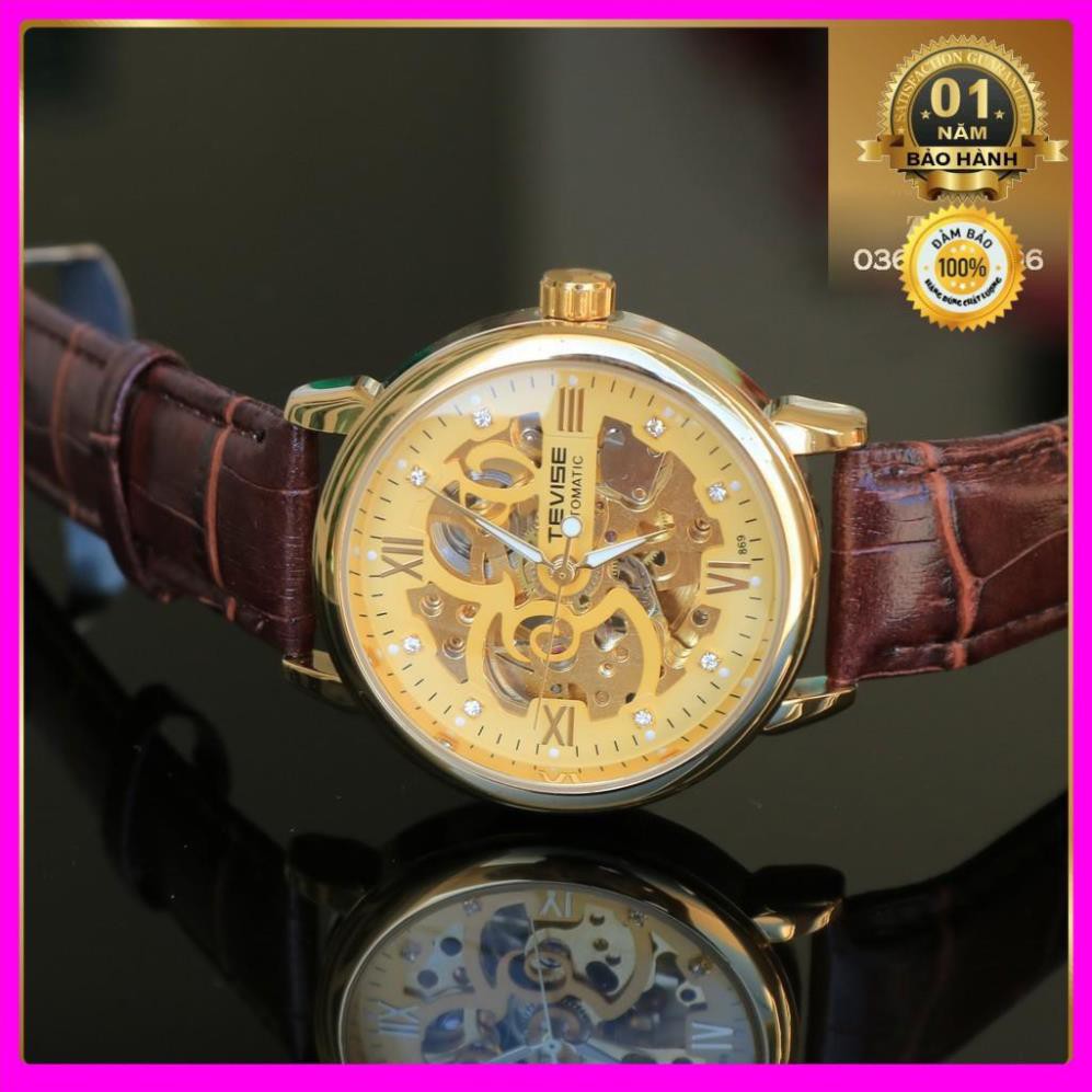 Đồng hồ cơ nam Tevise cơ lộ máy thiết kế thời trang trẻ trung, năng động, máy chạy cơ vĩnh viễn [ Đồng Hồ Cơ ] | BigBuy360 - bigbuy360.vn