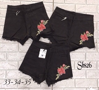 Short giãn thêu bigsize 60-90kg
