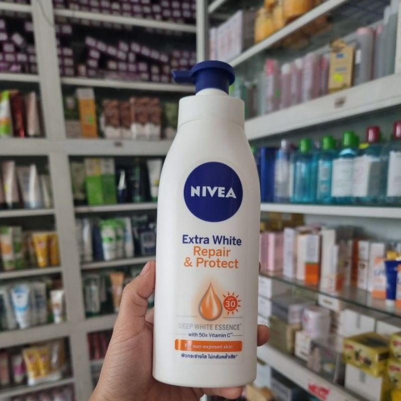 dưỡng thể nivea extra white repair &amp; protect 350ml