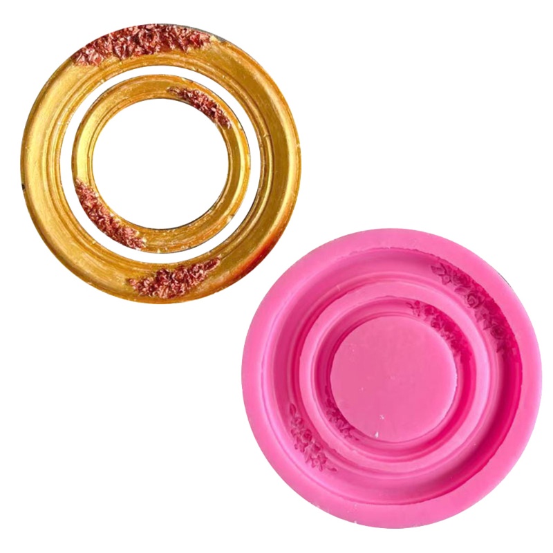 Khuôn Nhựa Làm Bánh Kem / Kẹo Ngọt Handmade Tái Sử Dụng Tiện Lợi