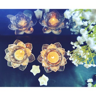 Nến thơm mini làm từ sáp đậu nành trắng thủ công handmade size 3cm không parafin