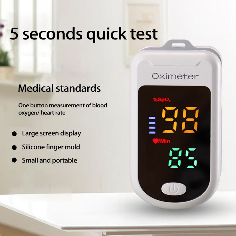 Máy đo nồng độ oxy trong máu kẹp ngón tay SpO2 | BigBuy360 - bigbuy360.vn