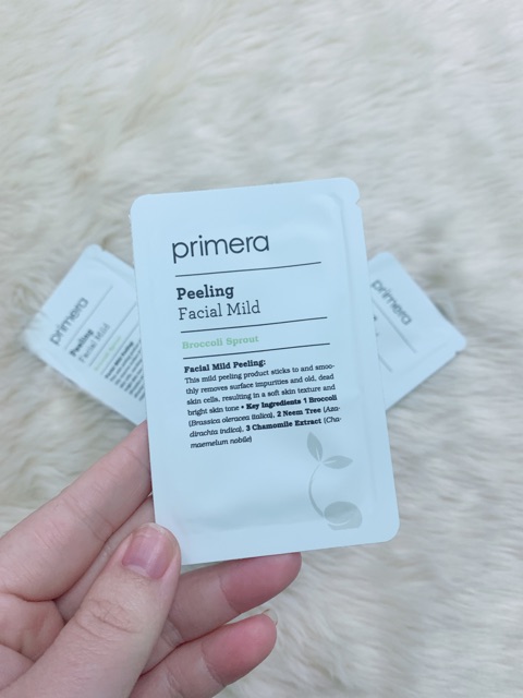 [ HOT HOT] Tẩy da chết kiêm Detox thải độc cho da Primera Facial Mild Peeling gói dùng thử | BigBuy360 - bigbuy360.vn