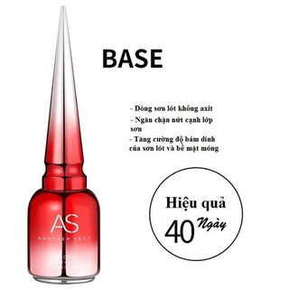 SƠN GEL TOP - BASE AS CHAI ĐỎ MỚI