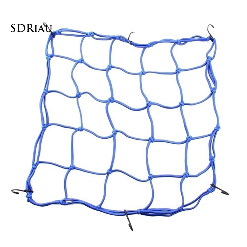 Lưới 40x40cm cột giữ mũ bảo hiểm hành lý cho xe mô tô