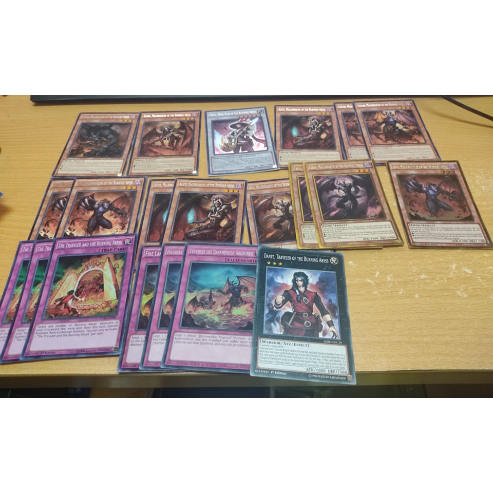 Thẻ bài Yugioh: Set nhỏ Burning Abyss TCG