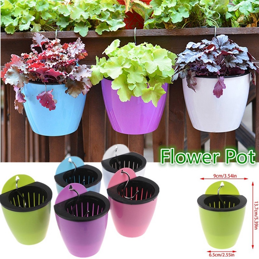 Chậu cây tự tưới nước thông minh sz 14x13cm