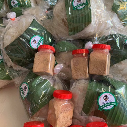Hủ 100gr dùng thử!muối nhuyễn chính gốc Tây Ninh hàng loại 1 đặc biệt! - Thế Giới Bánh Tráng