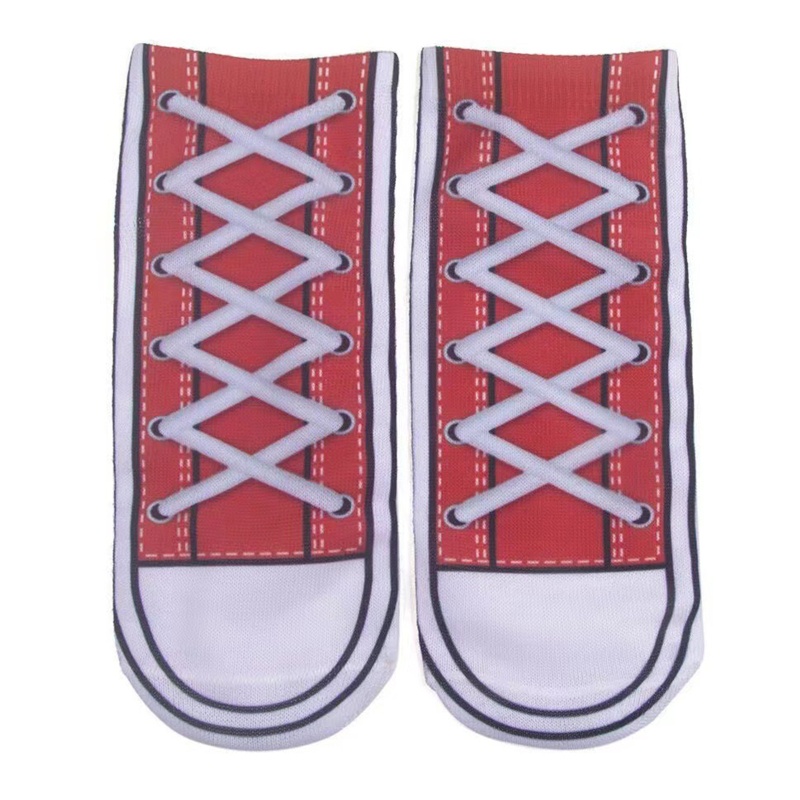Xixi Đôi Vớ Thuyền In Hình Bàn Chân 3D Vui Nhộn Dành Cho Cả Nam Và Nữ