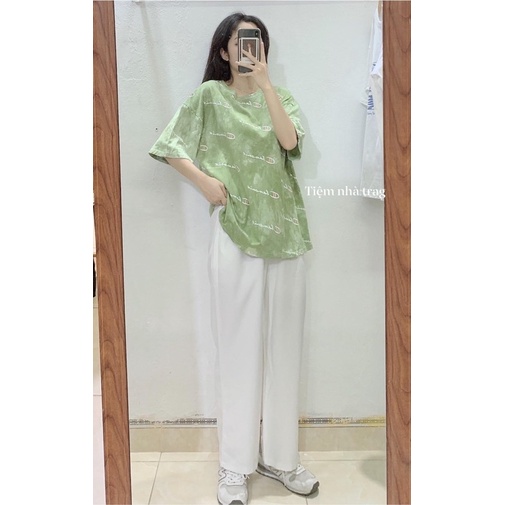 Áo Thun Loang Unisex  Áo Phông Loag Ulzzang Form Rộng Tay Lỡ Nam Nữ SIÊU ĐẸP
