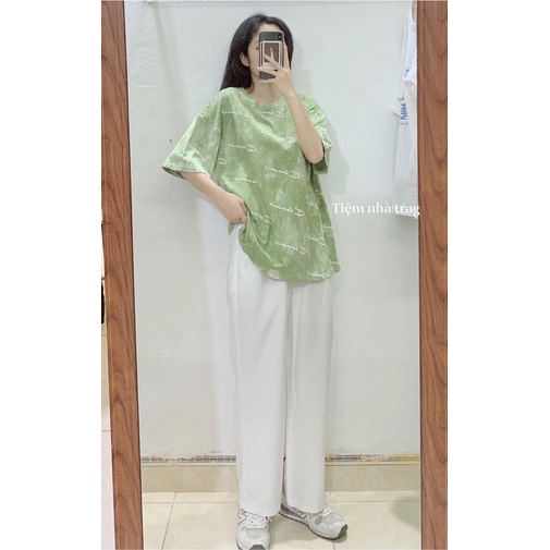 Áo Thun Loang Unisex  Áo Phông Loag Ulzzang Form Rộng Tay Lỡ Nam Nữ SIÊU ĐẸP