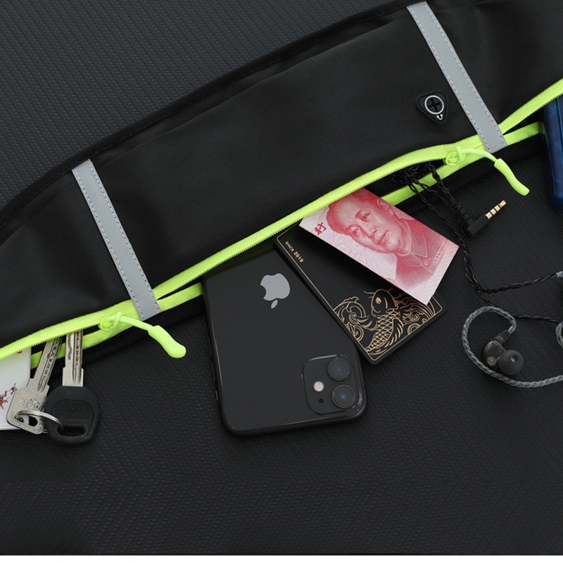 1Pc Men &amp; Women Waterproof Hold Water Bike Outdoor Sports Running Waist Bag Suitable For Gym, Yoga and Running