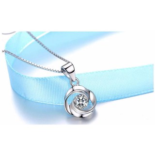 Dây Chuyền Nữ Hoa Bách Hợp - Trắng bạc