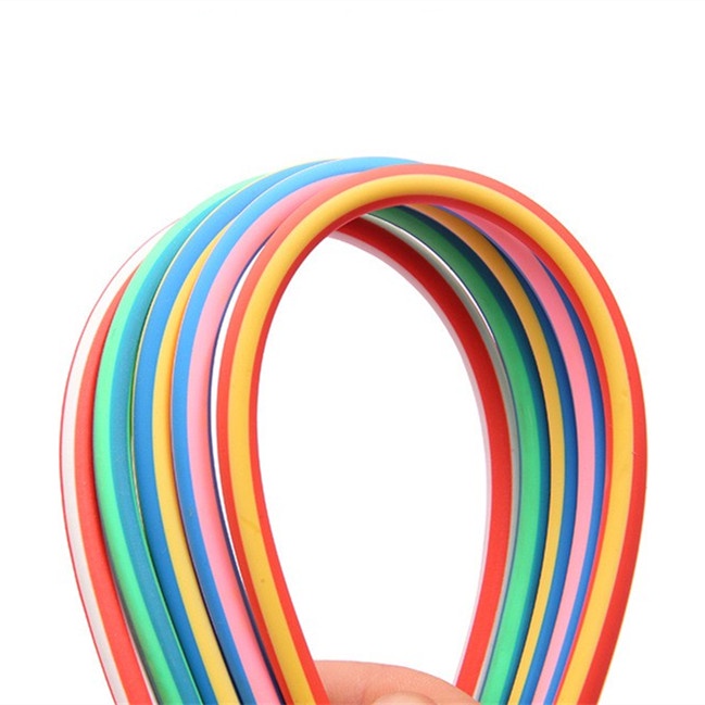 Set 5 Bút Chì Kẻ Sọc Mềm Mại Sáng Tạo Cho Bé