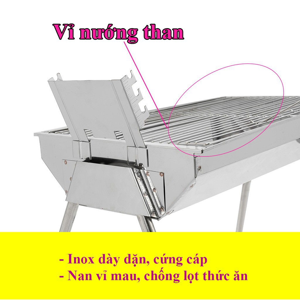 Vỉ nướng inox 59x29cm, phù hợp bếp nướng TopV VCL và ViL,vỉ nướng thịt cao cấp không gỉ, an toàn sức khỏe[vỉ nướng điện]