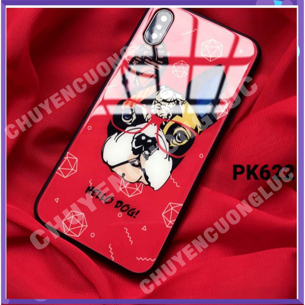 [HOT] ỐP LƯNG KÍNH IN HÌNH in hình chú chó ngầu - iPhone 6/6S - 6 Plus/ 6S Plus - 7/ 8 - 7 Plus/ 8 Plus - X/ XS/ XS Max