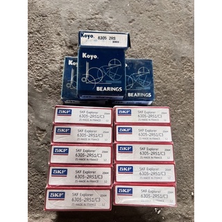 Vòng bi 6305-2rs koyo và skf tầu mới giá rẻ ,kt: