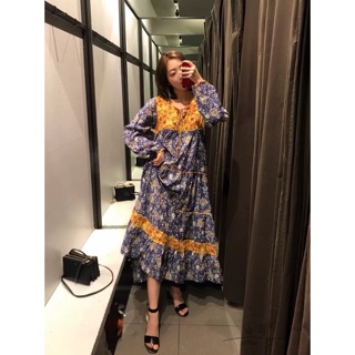 ORDER | Boho Style | Váy boho vintage hoa nhí dáng dài