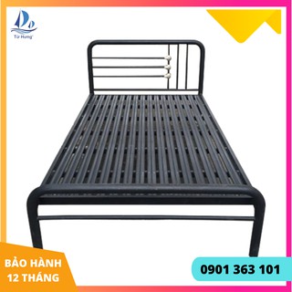 Giường sắt xuất khẩu 1m4x2m rẻ đẹp