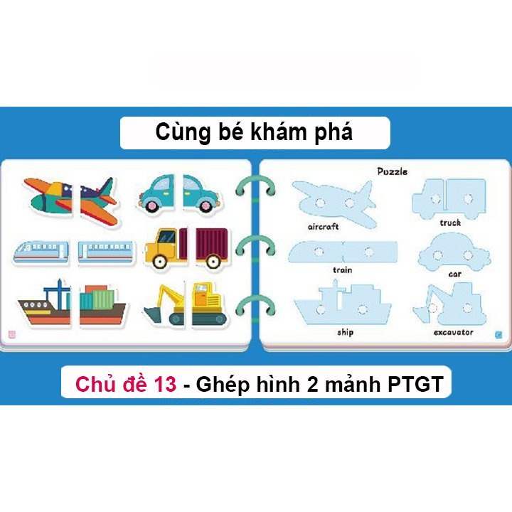 Học Liệu Bóc Dán Montessori 17 Chủ Đề Đồ Chơi Giáo Dục Dùng Lại Được Nhiều Lần Cho Bé Tăng Khả Năng Sáng Tạo