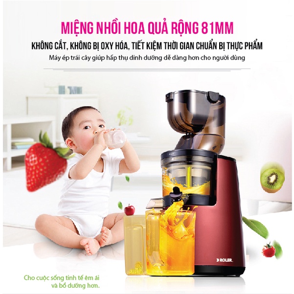 Máy ép chậm trái cây đa năng ROLER RS-4458