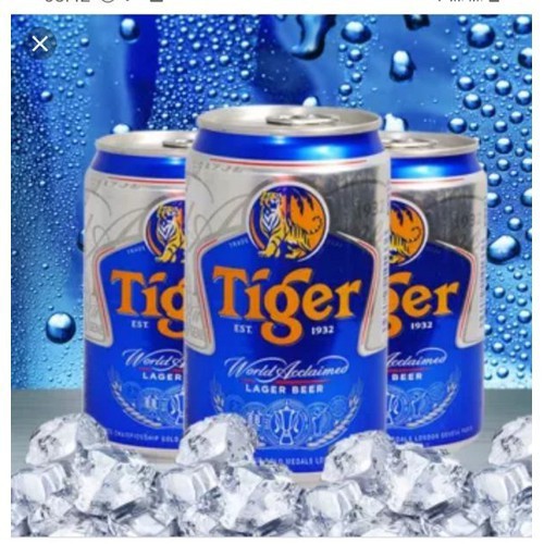 Thùng bia Tiger 24 lon 330ml/lon