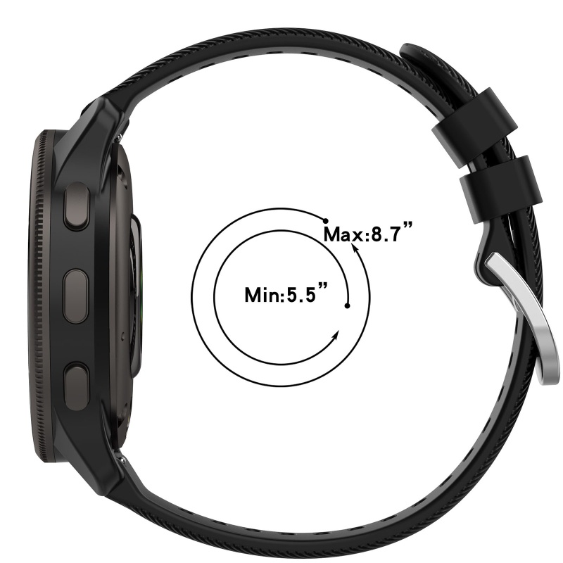 Dây Đeo Silicone Chống Mồ Hôi Cho Đồng Hồ GXY watch 42mm / Gear S2 classic / vivomove sport