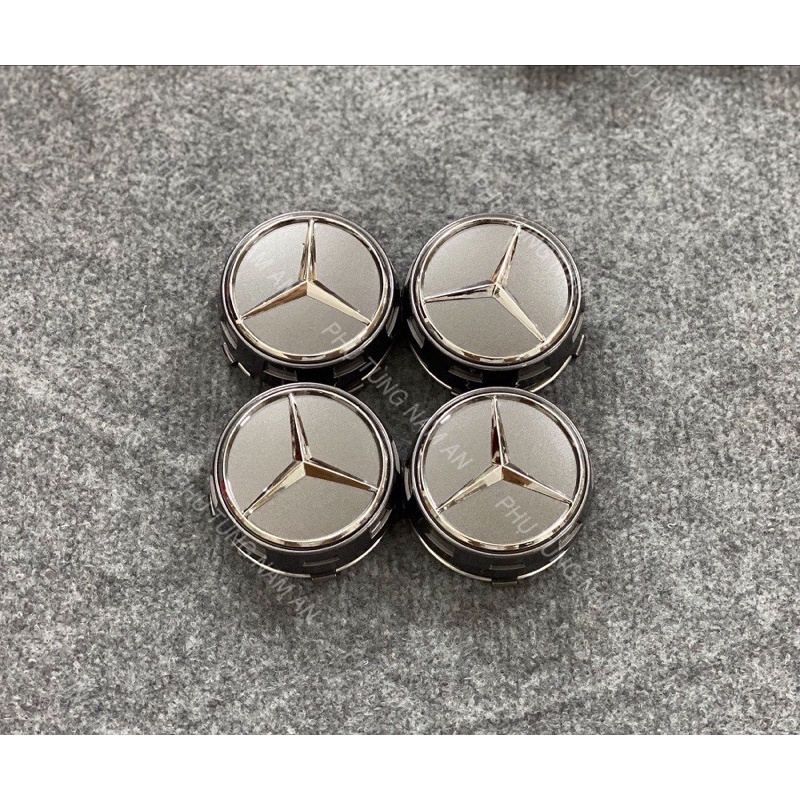 LOGO MÂM XE MERCEDES LOGO 3D