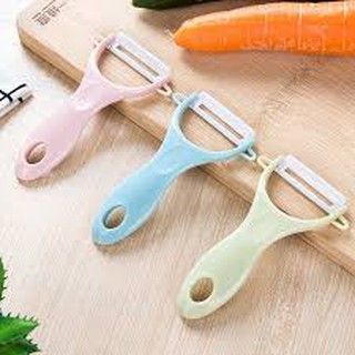 [HCM]Dao bào gọt trái cây lưỡi sứ an toàn