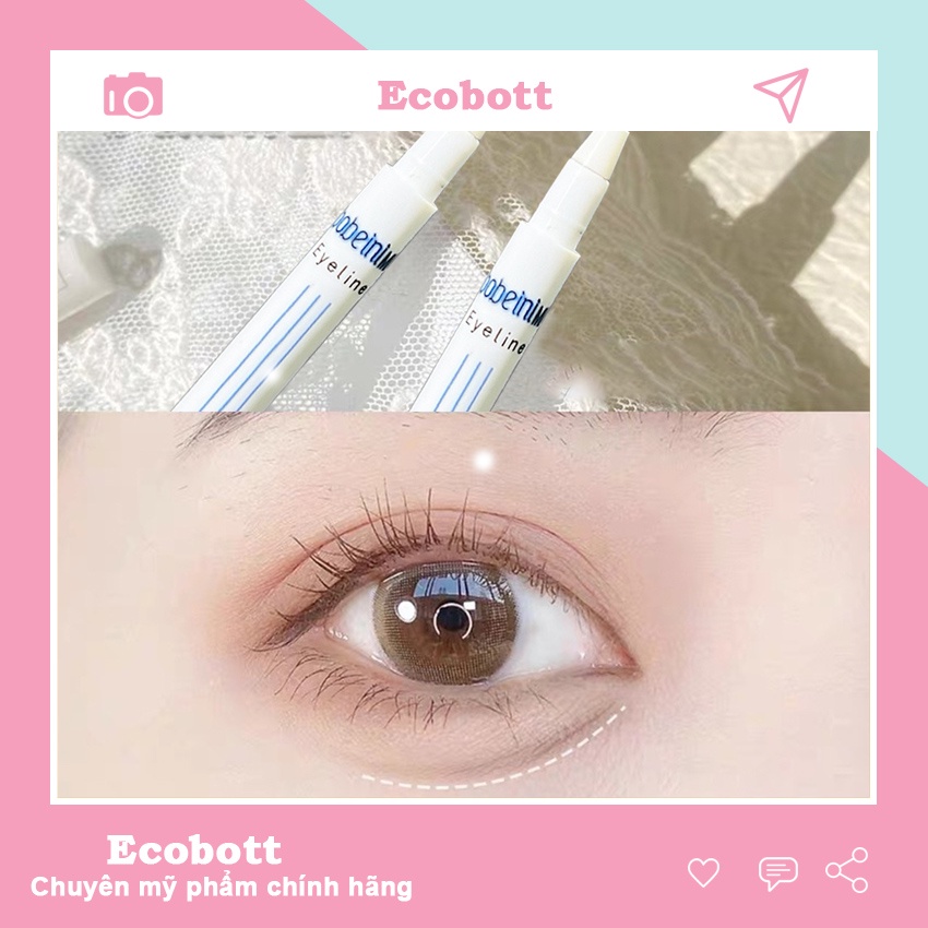 Bút Kẻ Bọng Mắt, Mí Mắt Chống Nước Bobeini Eyeliner Ecobott