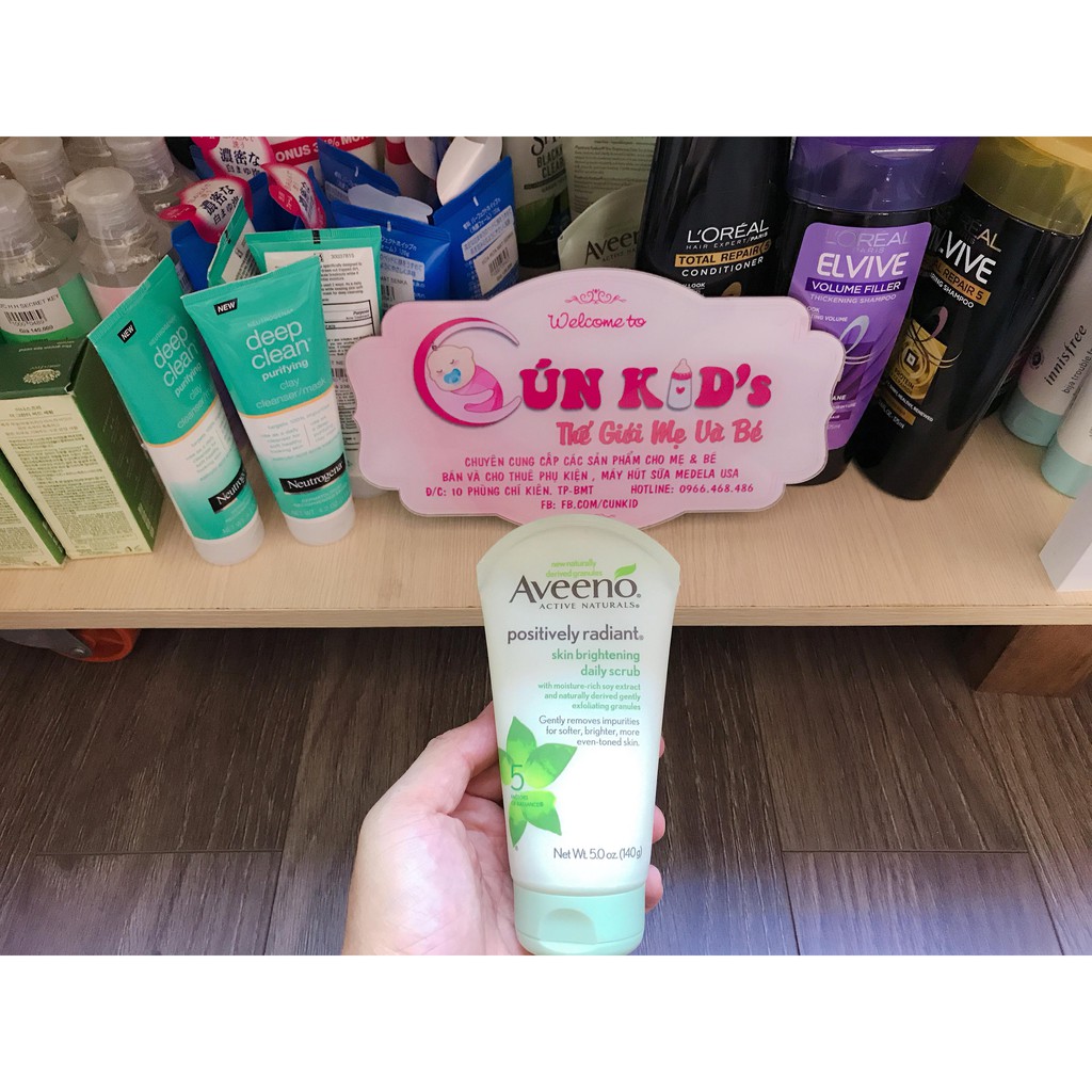 Sữa Rửa Mặt Aveeno Positively Radiant Skin