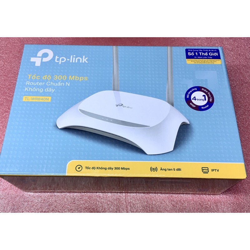 Bộ Phát Wifi TP-Link 840N 2 râu tốc độ 300 Mbps.