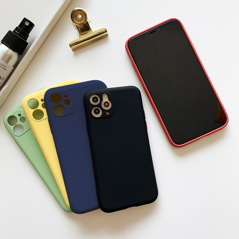 Ốp Lưng Silicone Mềm Màu Trơn Đơn Giản Cho Samsung A51 A71 A20 A30 J2 J7 Prime J7 Pro A01 M10 A70 A7 2018 | BigBuy360 - bigbuy360.vn