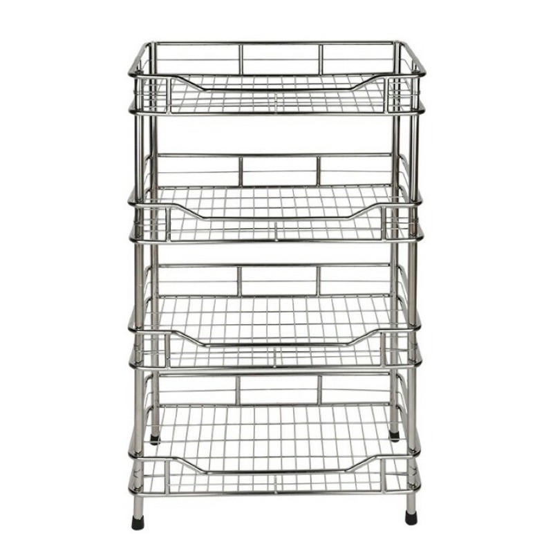 kệ chén inox đứng 2 tầng 3 tầng  4 tầng