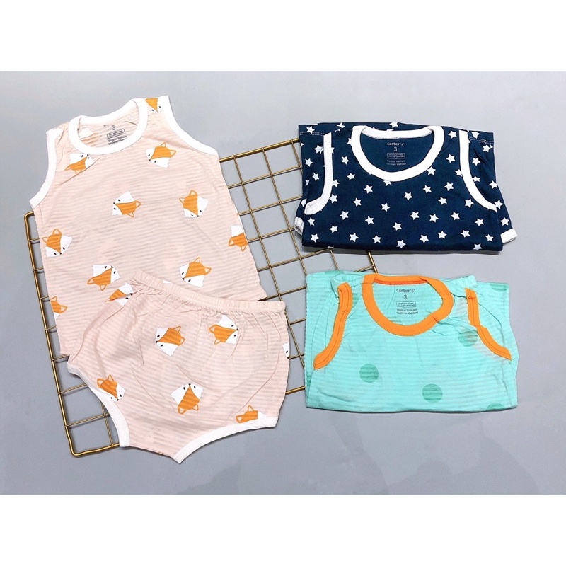 Combo 3 bộ đùi Carter cho bé trai