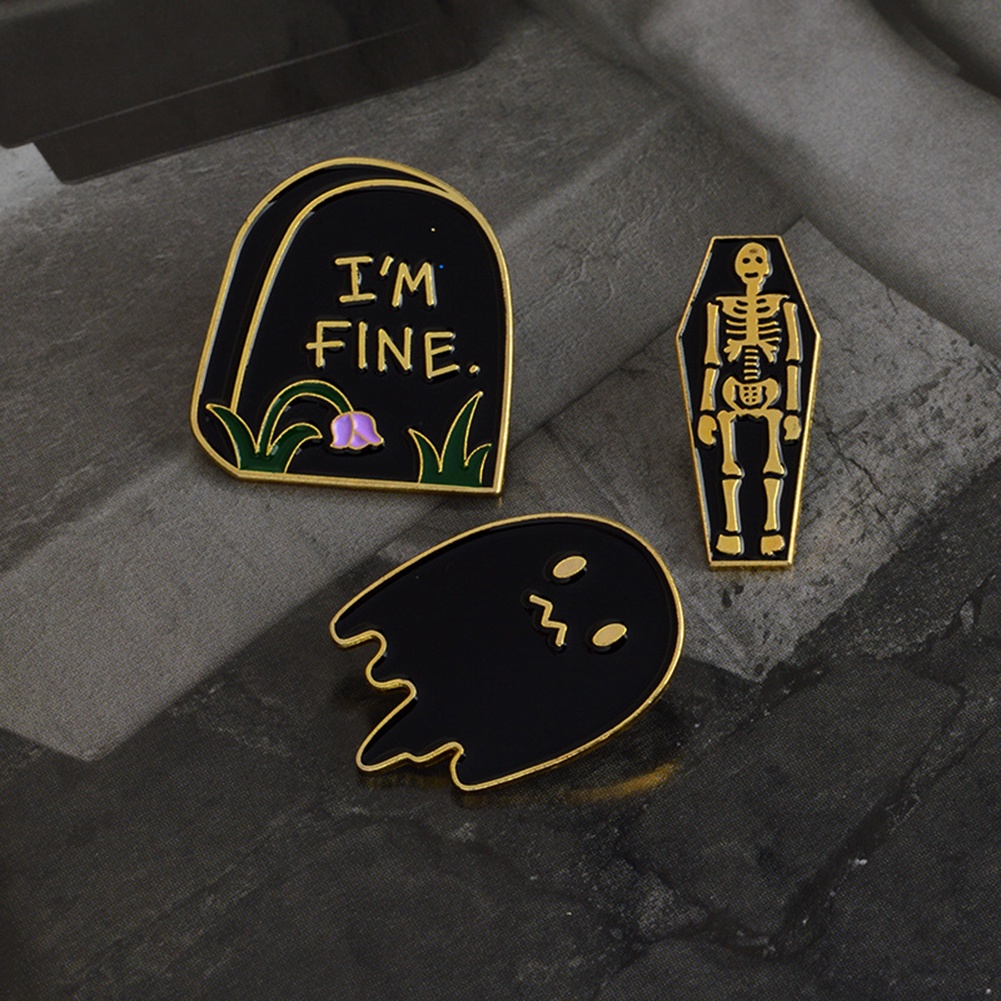 Ghim cài áo kim loại tạo hình độc đáo